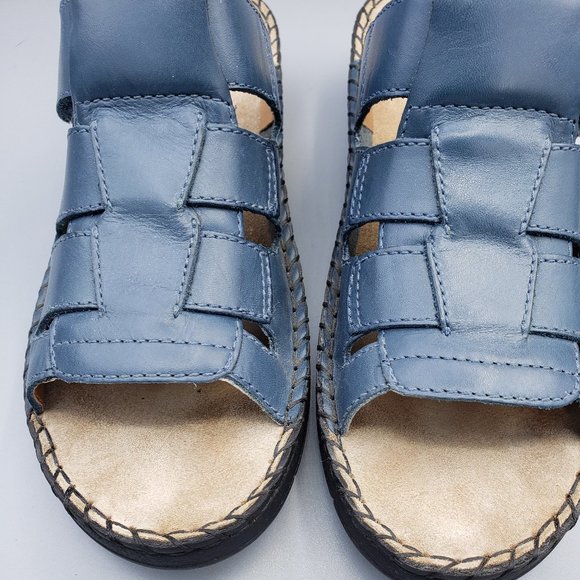 Duck Head Dena Slide Sandal Denim Blue - Picture 3 of 10